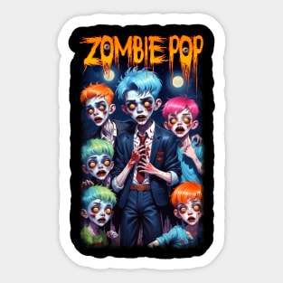 Zombie Pop Sticker